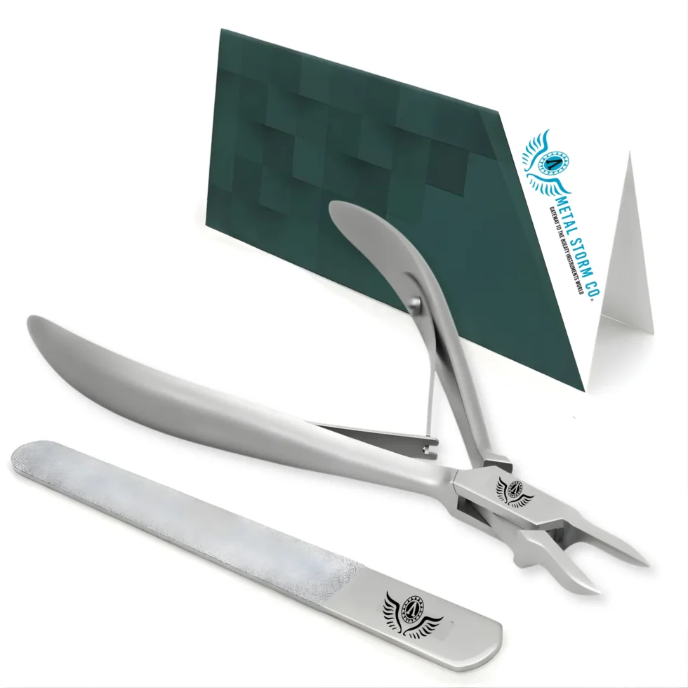 Metal Storm® Ingrown Toenail Clippers for Seniors – 13cm, Flame Head