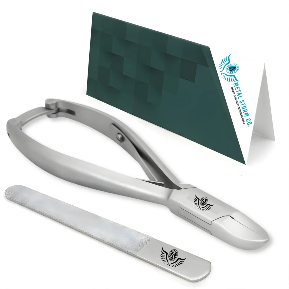 Metal Storm® Diabetic Toenail Clippers for Seniors - 14.5cm, Concave Head