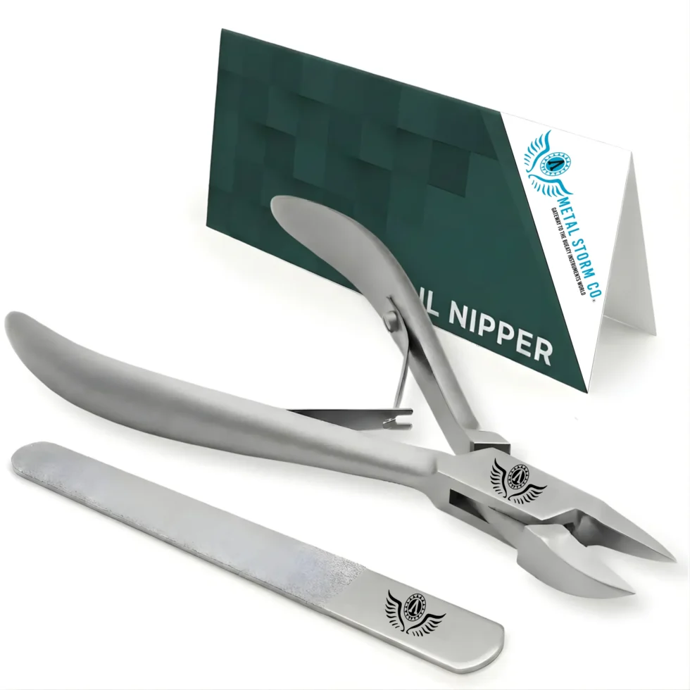 Metal Storm® Ingrown Toenail Clippers for Seniors – 13cm, Concave Head