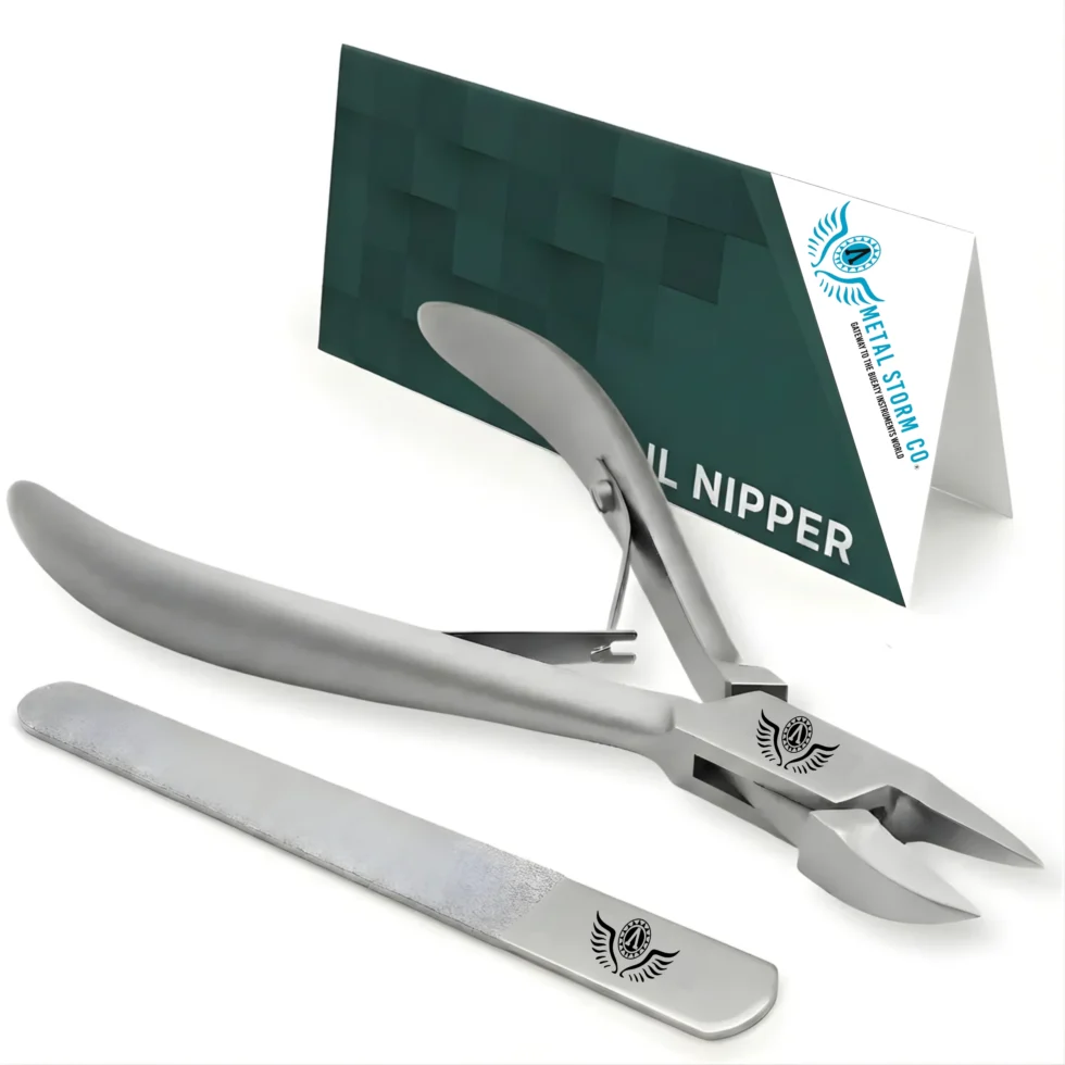 Metal Storm® Ingrown Toenail Clippers for Seniors – 13cm, Concave Head