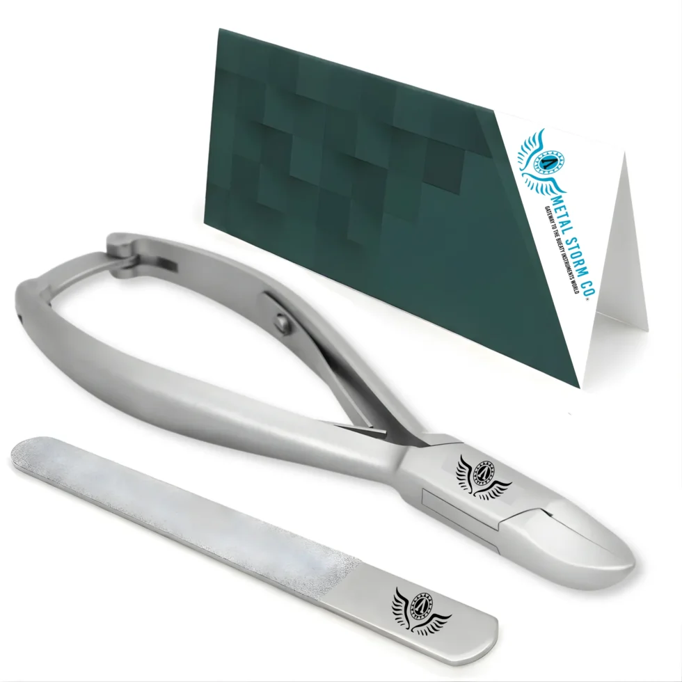 Metal Storm® Diabetic Toenail Clippers for Seniors - 14.5cm, Concave Head