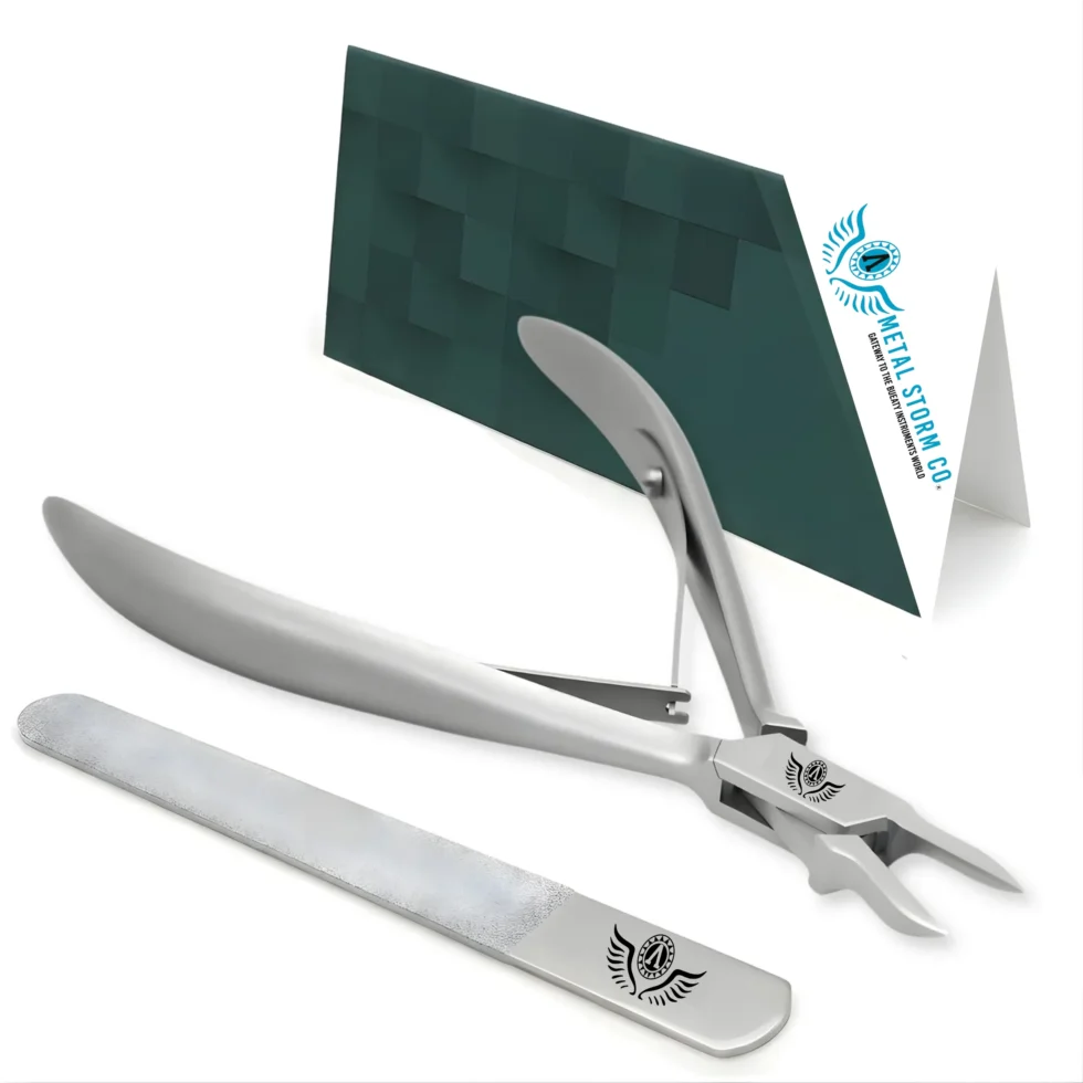 Metal Storm® Ingrown Toenail Clippers for Seniors – 13cm, Flame Head